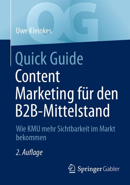 Produktbild: Quick Guide Content Marketing für den B2B-Mittelstand