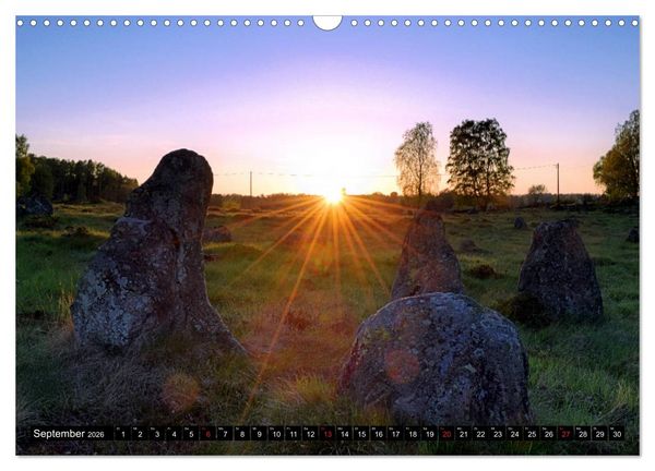 Produktbild: Reiseland Schweden (Wandkalender 2026 DIN A3 quer), CALVENDO Monatskalender