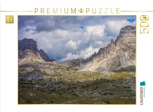 CALVENDO Puzzle Dreizinnenhütte | 500 Teile Lege-Größe 48 × 36 cm Foto-Puzzle für Erwachsene