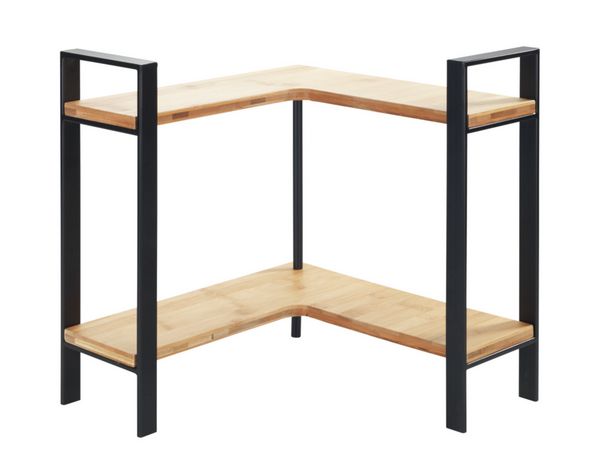 Produktbild: K&uuml;chen-Eckregal Mod. Lou, f&uuml;r mehr Stauraum auf der Arbeitsfl&auml;che