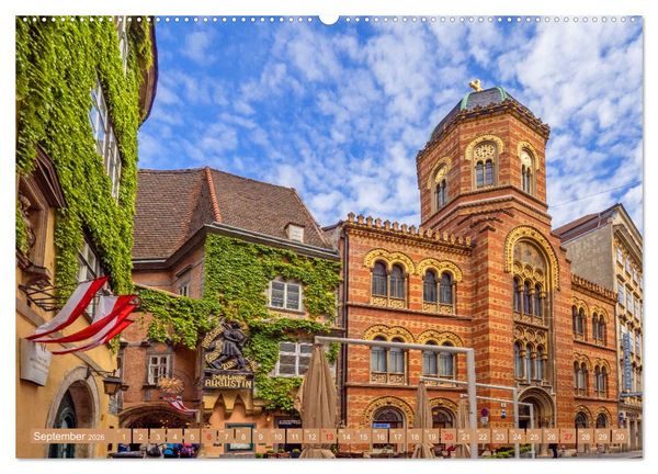 Produktbild: Herzlich willkommen in Wien (Wandkalender 2026 DIN A2 quer), CALVENDO Monatskalender