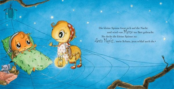 Produktbild: Die kleine Spinne Widerlich sagt Gute Nacht (Pappbilderbuch)