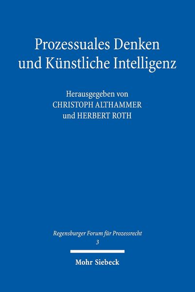 Produktbild: Prozessuales Denken und K&uuml;nstliche Intelligenz