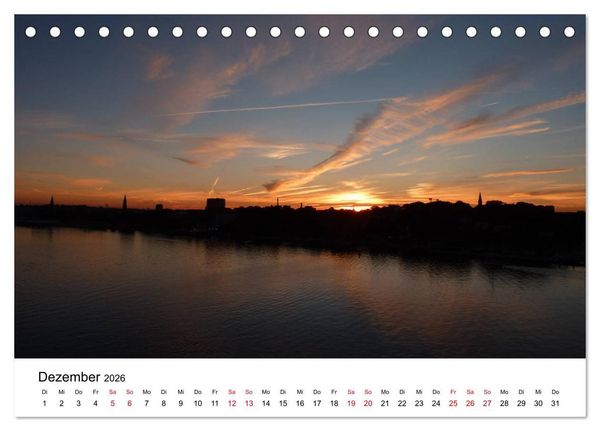 Produktbild: Impressionen von der Kieler F&ouml;rde (Tischkalender 2026 DIN A5 quer), CALVENDO Monatskalender