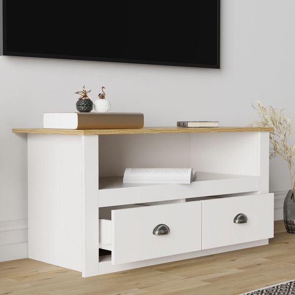 Produktbild: Holz TV Lowboard M&ouml;bel Fernsehschrank Balusa