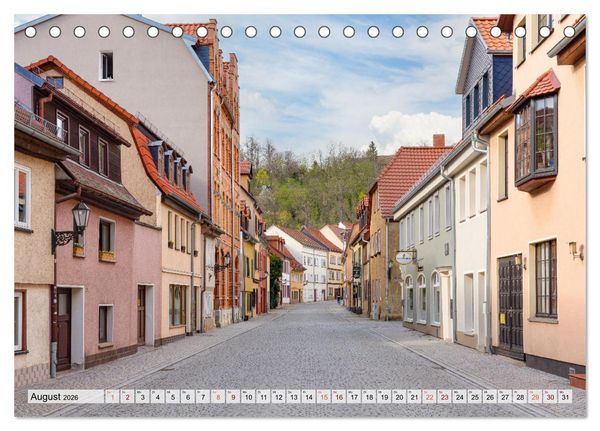 Produktbild: Rudolstadt Impressionen (Tischkalender 2026 DIN A5 quer), CALVENDO Monatskalender