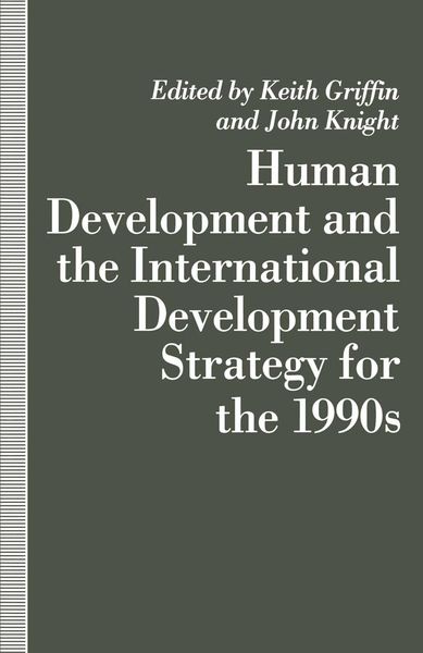 Produktbild: Human Development and the International Development Strategy for the 1990s