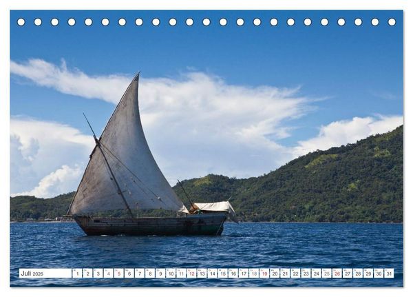 Produktbild: Madagaskar. Traumhafte Natur und Tierwelt (Tischkalender 2026 DIN A5 quer), CALVENDO Monatskalender
