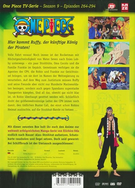 Produktbild: One Piece - TV-Serie Box Vol. 9 [6 DVDs]