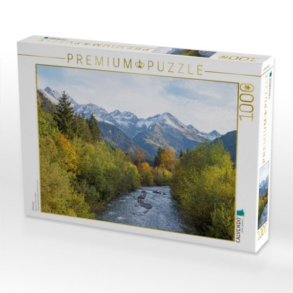Produktbild: CALVENDO Puzzle Stillachtal | 1000 Teile Lege-Gr&ouml;&szlig;e 64x48cm Foto-Puzzle f&uuml;r gl&uuml;ckliche Stunden