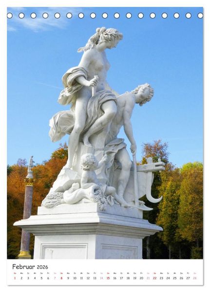 Produktbild: Der Park Sanssouci - ein Traum (Tischkalender 2026 DIN A5 hoch), CALVENDO Monatskalender