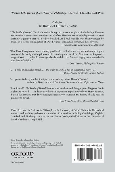Produktbild: The Riddle of Hume's Treatise