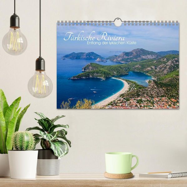 Produktbild: T&uuml;rkische Riviera - Entlang der lykischen K&uuml;ste (Wandkalender 2027 DIN A4 quer), CALVENDO Monatskalender