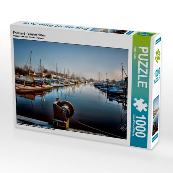 Produktbild: CALVENDO Puzzle Friesland - Vareler Hafen | 1000 Teile Lege-Gr&ouml;&szlig;e 64x48cm Foto-Puzzle f&uuml;r gl&uuml;ckliche Stunden