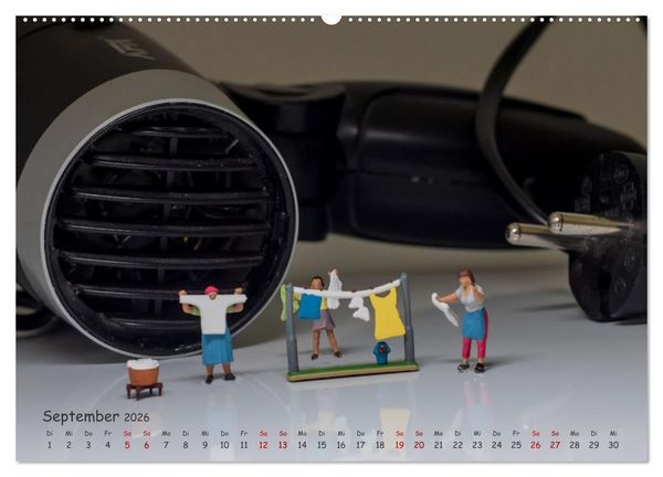 Produktbild: Hair-liche Zeiten (Wandkalender 2026 DIN A2 quer), CALVENDO Monatskalender