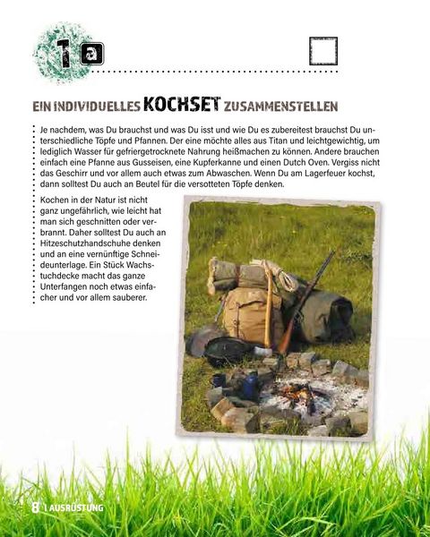 Produktbild: Die Bucket List f&uuml;r echte Bushcrafter