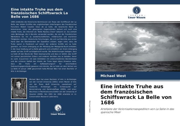 Produktbild: Eine intakte Truhe aus dem franz&ouml;sischen Schiffswrack La Belle von 1686