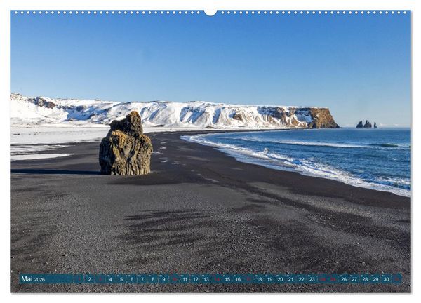Produktbild: Island - Reise in eine andere Welt (Wandkalender 2026 DIN A2 quer), CALVENDO Monatskalender