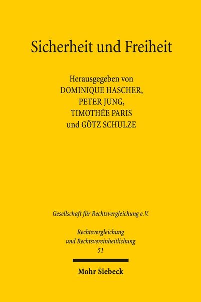 Produktbild: Sicherheit und Freiheit