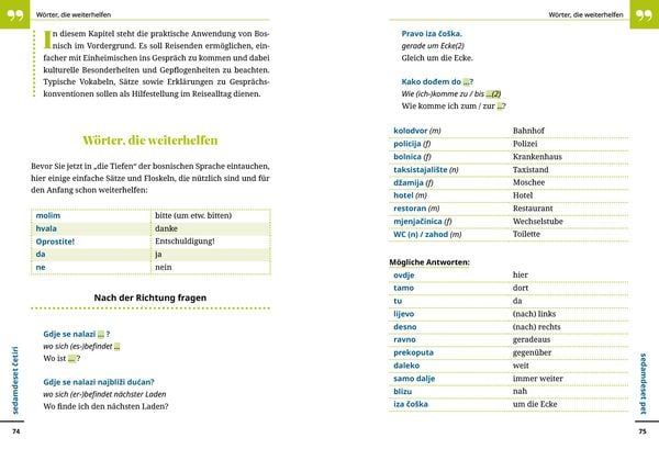 Produktbild: Reise Know-How Sprachf&uuml;hrer Bosnisch &ndash; Wort f&uuml;r Wort