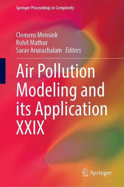 Produktbild: Air Pollution Modeling and Its Application XXIX
