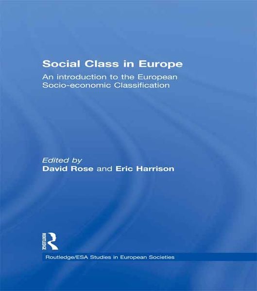 Produktbild: Social Class in Europe