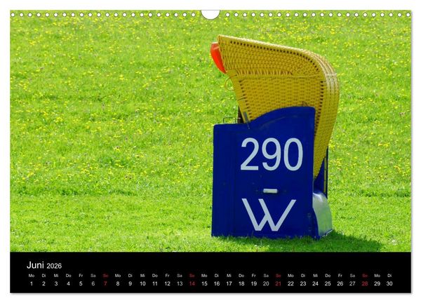 Produktbild: Cuxhaven an der Nordsee (Wandkalender 2026 DIN A3 quer), CALVENDO Monatskalender