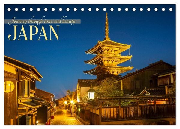JAPAN Journey through time and beauty (Desk Calendar 2026 DIN A5 landscape), CALVENDO 12 Month DeskCalendar