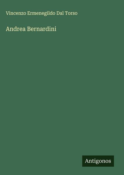 Produktbild: Andrea Bernardini