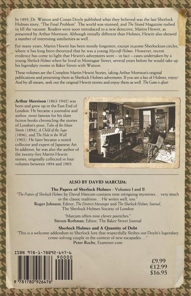 Produktbild: Sherlock Holmes in Montague Street Volume 1