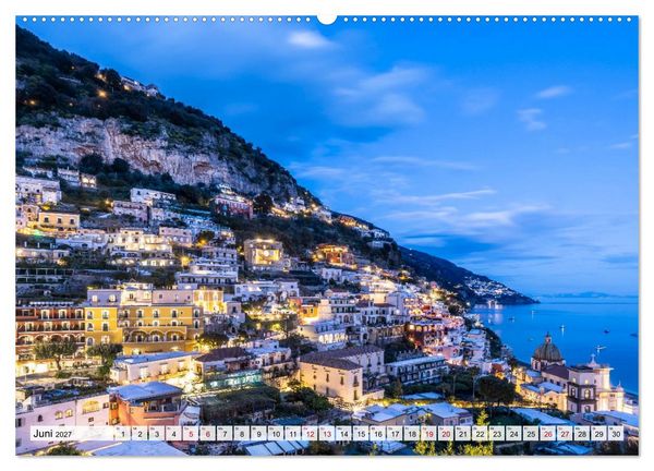 Produktbild: Amalfik&uuml;ste und Capri - Sehnsuchtsorte (hochwertiger Premium Wandkalender 2027 DIN A2 quer), Kunstdruck in Hochglanz