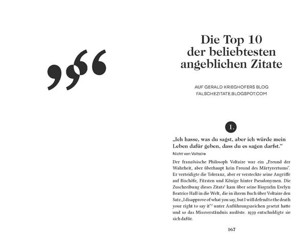 Produktbild: Die besten falschesten Zitate aller Zeiten