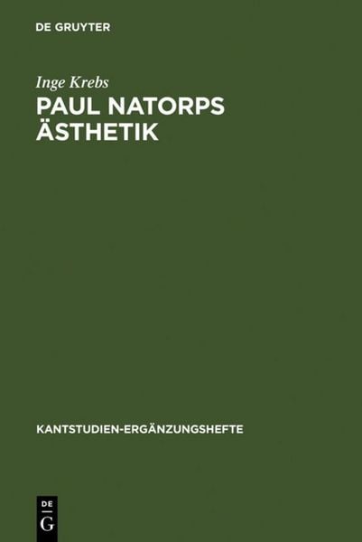 Produktbild: Paul Natorps &Auml;sthetik