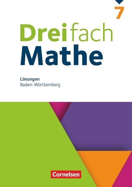 Produktbild: Dreifach Mathe - Baden-W&uuml;rttemberg - 7. Schuljahr