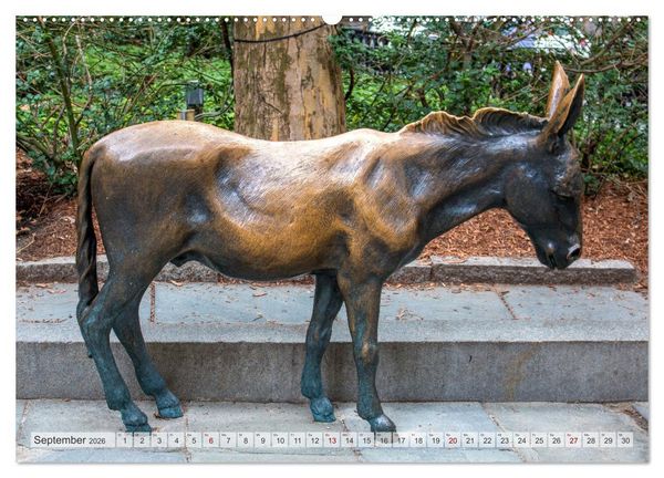 Produktbild: Boston - Impressionen (Wandkalender 2026 DIN A2 quer), CALVENDO Monatskalender