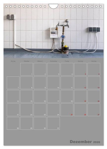 Produktbild: Brandgef&auml;hrliche elektrische Anlagen (Wandkalender 2026 DIN A4 hoch), CALVENDO Monatskalender