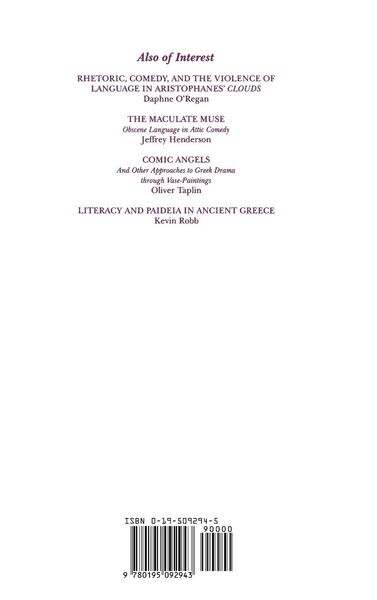Produktbild: Greek Comedy and Ideology