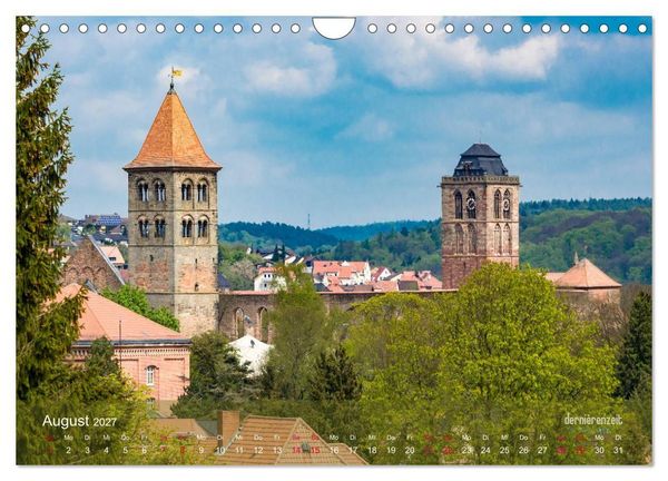 Produktbild: bad hersfeld zeitlos (Wandkalender 2027 DIN A4 quer), CALVENDO Monatskalender