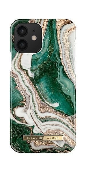 IDEAL OF SWEDEN iPhone 12/12 PRO Fashion Case Golden Jade Marble