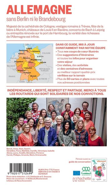 Produktbild: Le Routard Allemagne - Sans Berlin, ni le Brandebourg