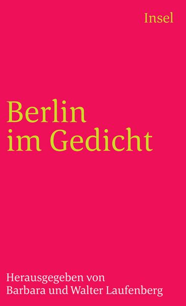 Produktbild: Berlin im Gedicht
