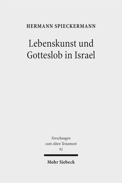 Produktbild: Lebenskunst und Gotteslob in Israel