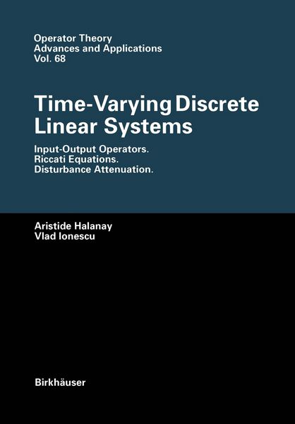 Produktbild: Time-Varying Discrete Linear Systems