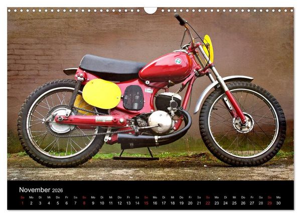 Produktbild: Motorrad Oldtimer (Wandkalender 2026 DIN A3 quer), CALVENDO Monatskalender