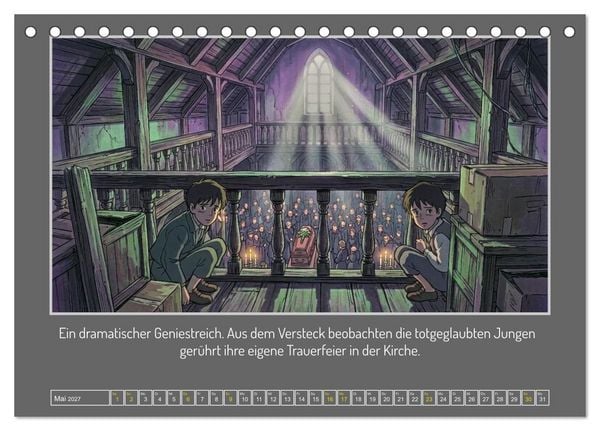 Produktbild: Die Freiheit am Mississippi (Tischkalender 2027 DIN A5 quer), CALVENDO Monatskalender
