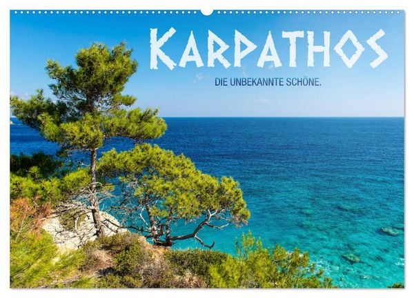 Karpathos – die unbekannte Schöne (Wandkalender 2026 DIN A2 quer), CALVENDO Monatskalender