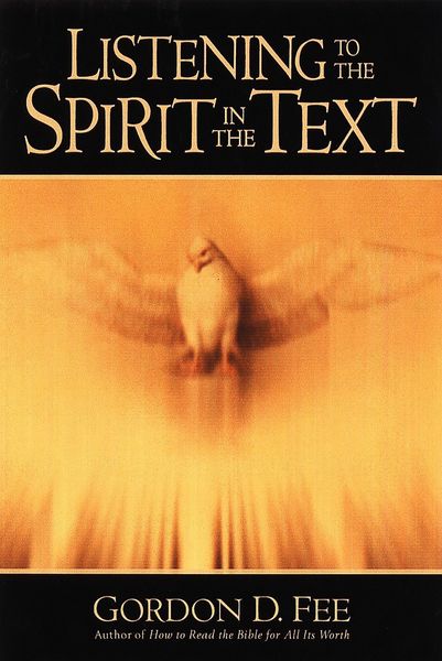 Produktbild: Listening to the Spirit in the Text