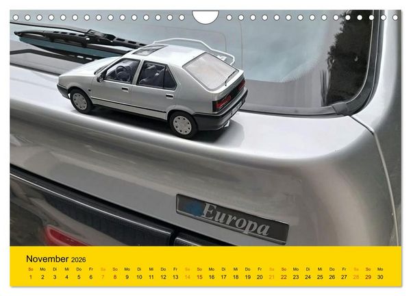 Produktbild: Historische Renault (Wandkalender 2026 DIN A4 quer), CALVENDO Monatskalender