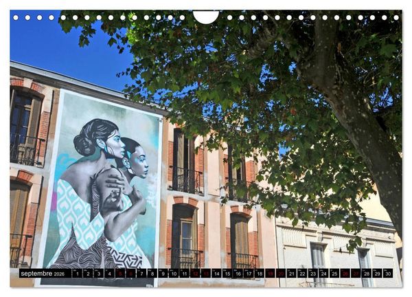 Produktbild: L'art des murs (Calendrier mural 2026 DIN A4 vertical), CALVENDO calendrier mensuel