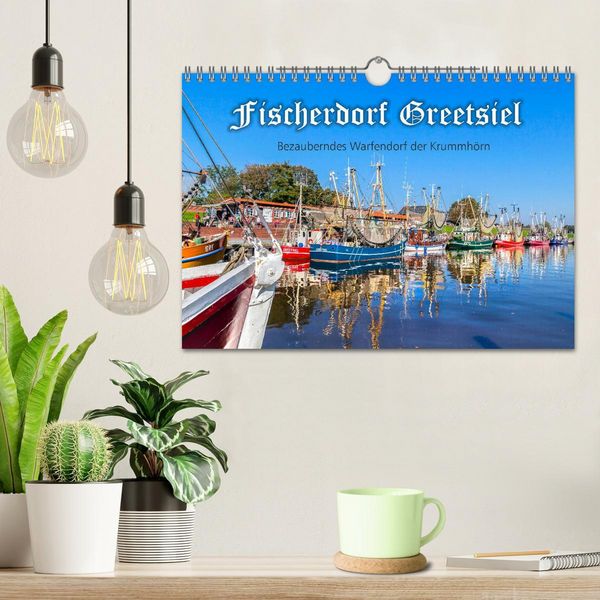 Produktbild: Fischerdorf Greetsiel (Wandkalender 2026 DIN A4 quer), CALVENDO Monatskalender